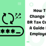 how to change my br tax code