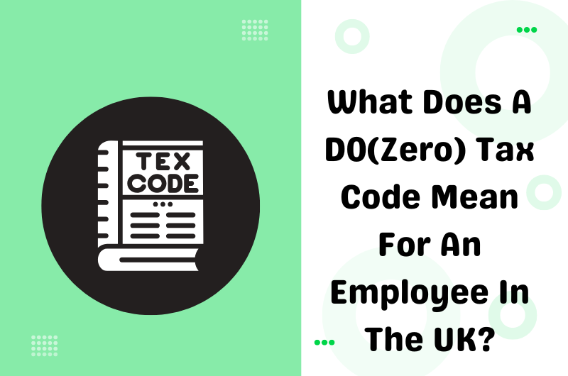 what does a d0 tax code mean